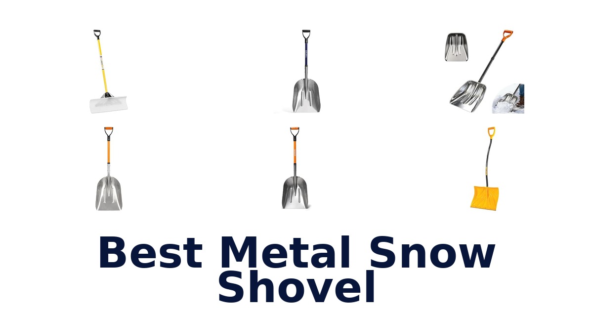 Best Metal Snow Shovel