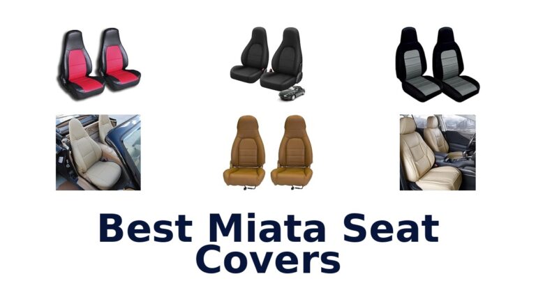 Best Miata Seat Covers