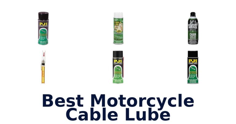 Best Motorcycle Cable Lube