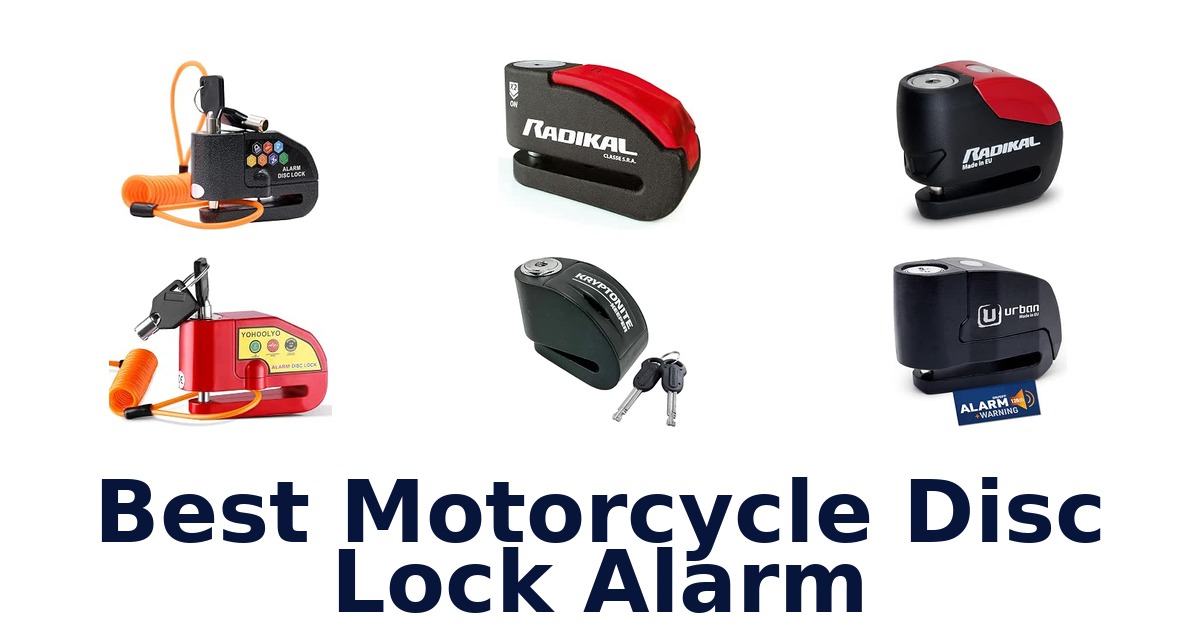 Best Motorcycle Disc Lock Alarm