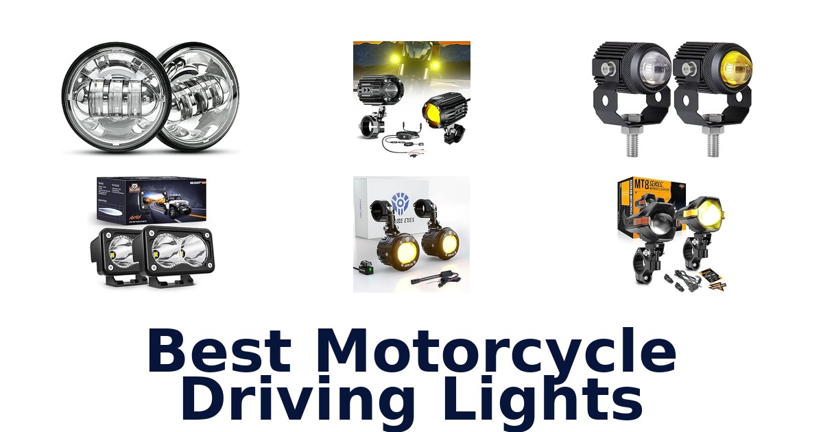 Best Motorcycle Driving Lights
