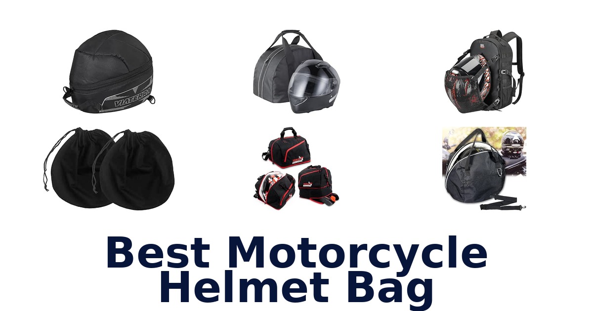 Best Motorcycle Helmet Bag