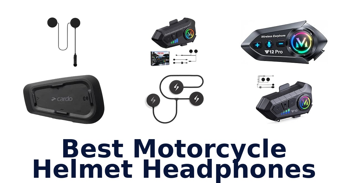 Best Motorcycle Helmet Headphones