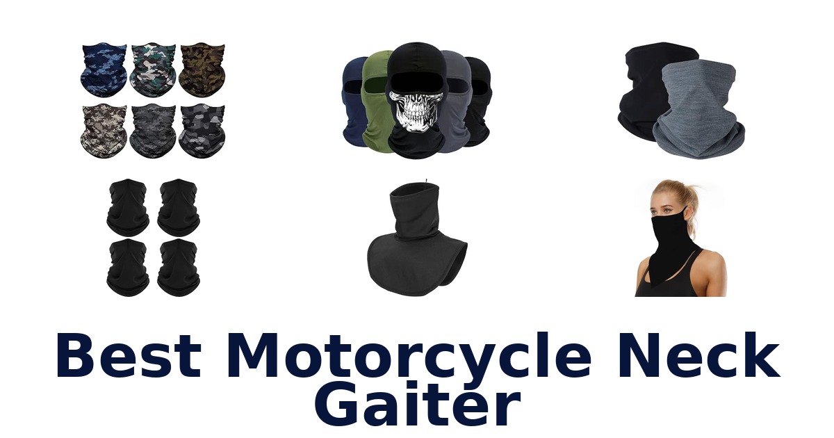 Best Motorcycle Neck Gaiter