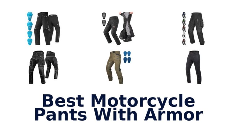 Best Motorcycle Pants With Armor