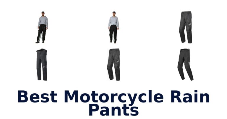 Best Motorcycle Rain Pants
