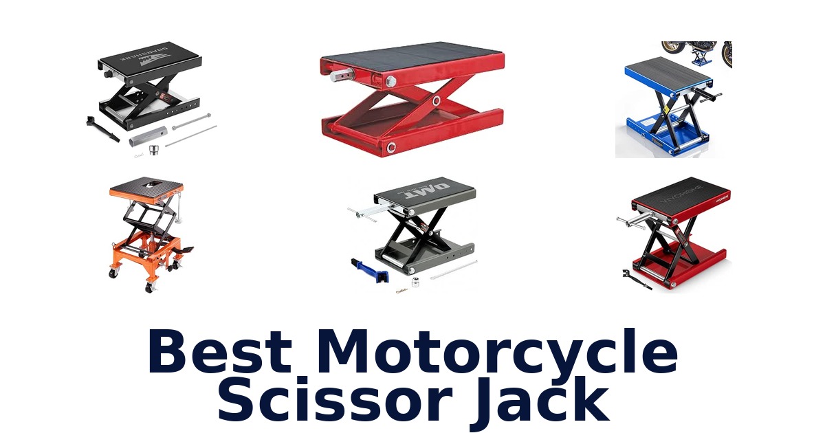 Best Motorcycle Scissor Jack
