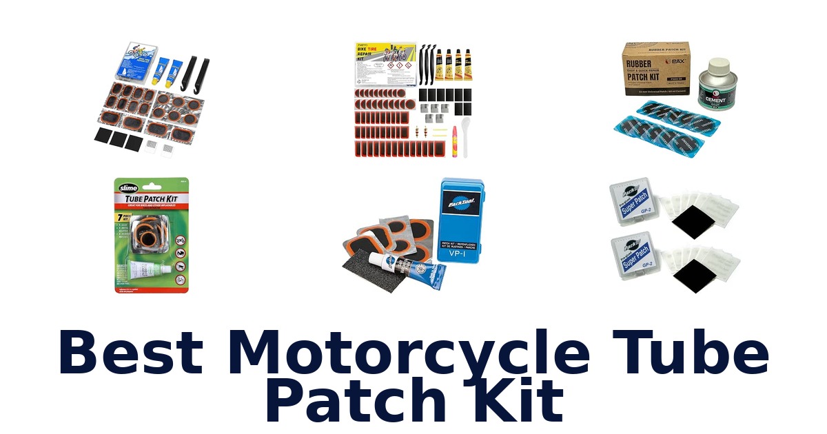 Best Motorcycle Tube Patch Kit