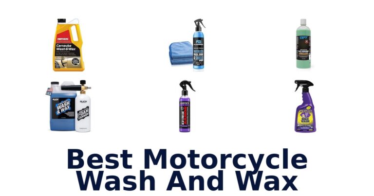 Best Motorcycle Wash And Wax
