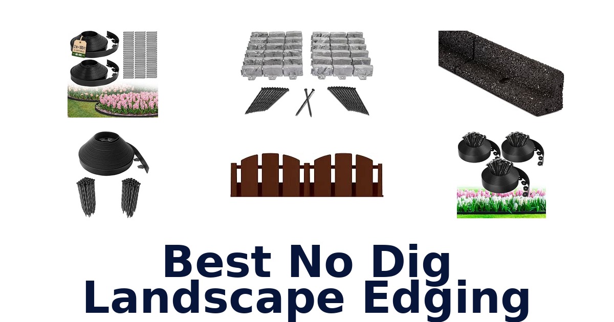 Best No Dig Landscape Edging
