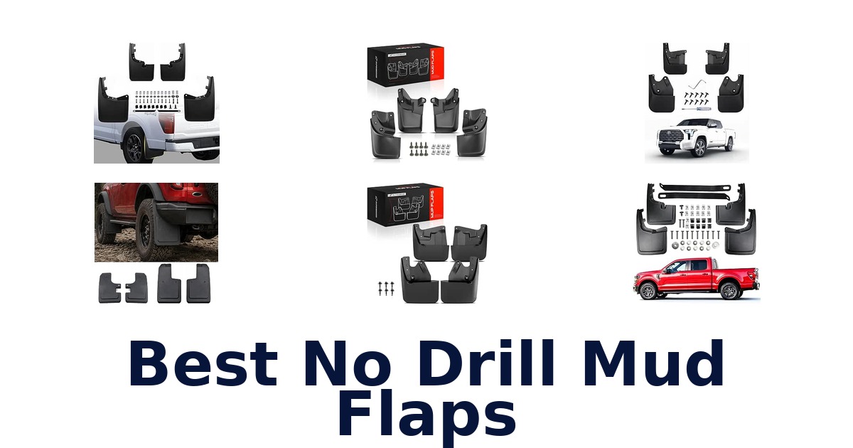 Best No Drill Mud Flaps