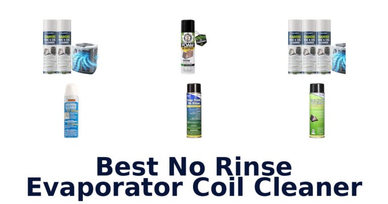 Best No Rinse Evaporator Coil Cleaner