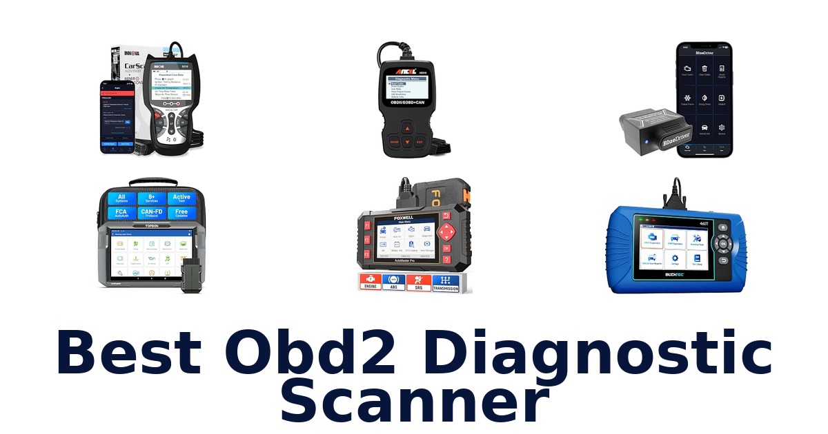 Best Obd2 Diagnostic Scanner