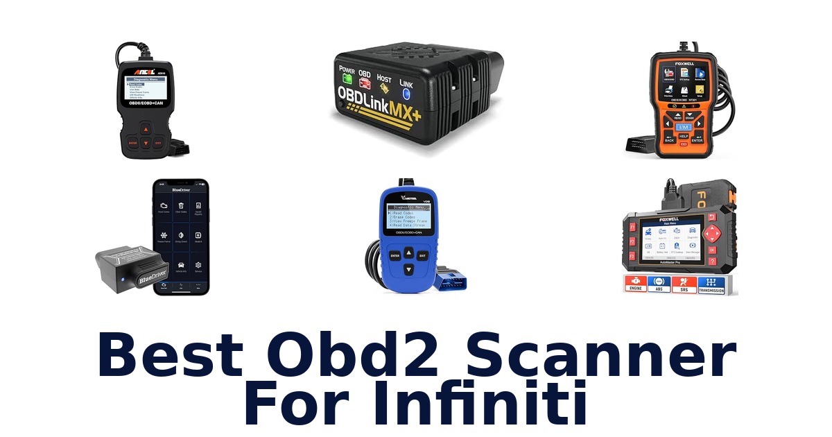Best Obd2 Scanner For Infiniti