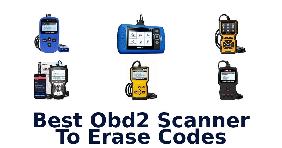 Best Obd2 Scanner To Erase Codes