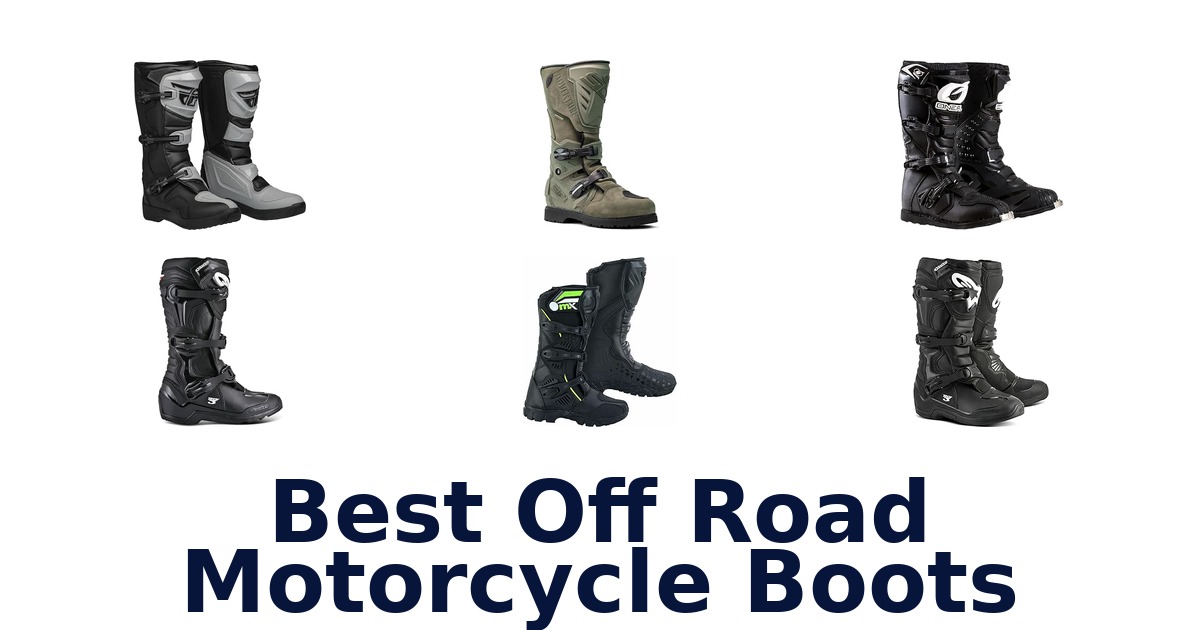 Best Off Road Motorcycle Boots