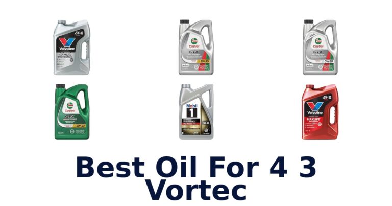 Best Oil For 4 3 Vortec
