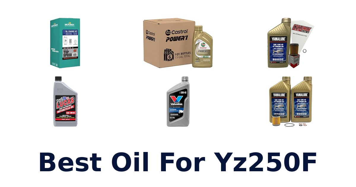 Best Oil For Yz250F