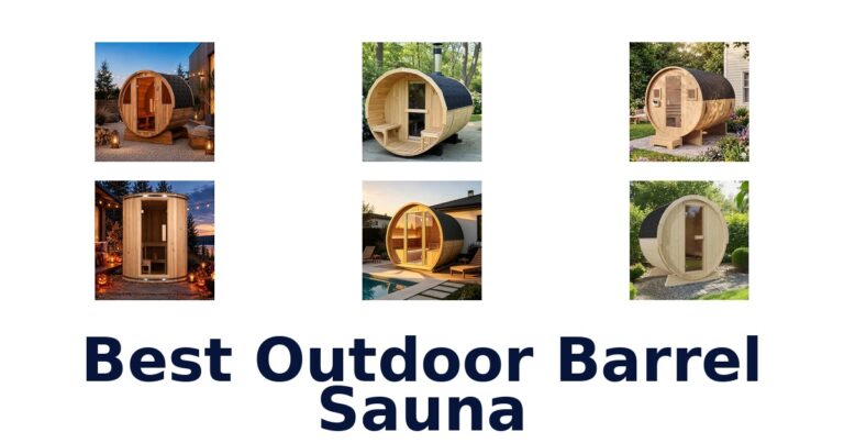 Best Outdoor Barrel Sauna
