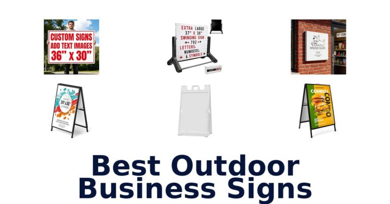 Best Outdoor Business Signs