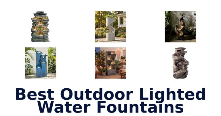 Best Outdoor Lighted Water Fountains