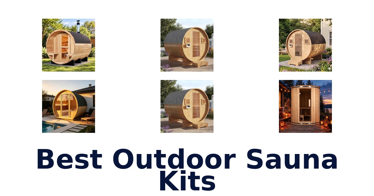 Best Outdoor Sauna Kits