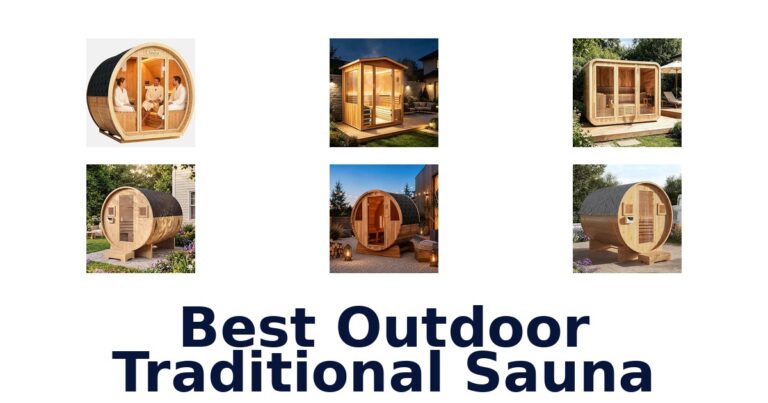 Best Outdoor Traditional Sauna