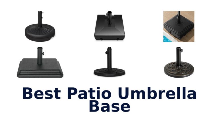 Best Patio Umbrella Base