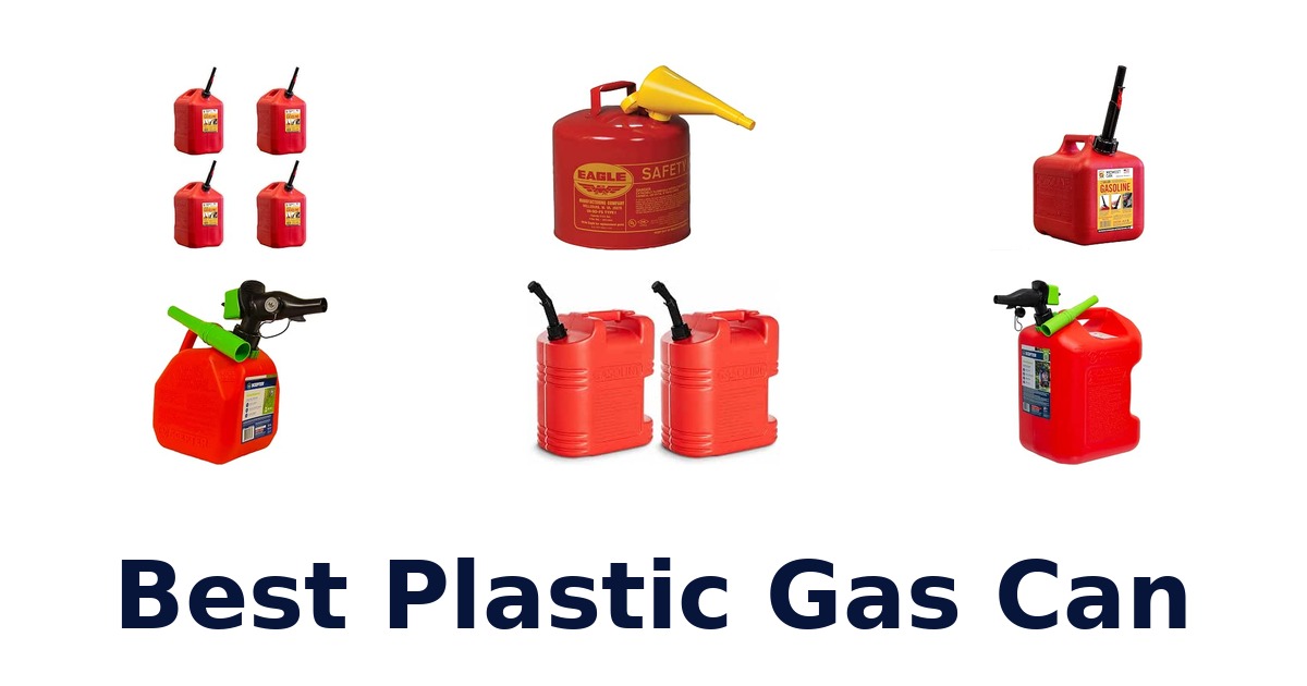 Best Plastic Gas Can