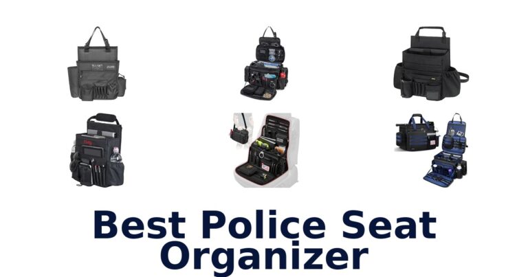 Best Police Seat Organizer