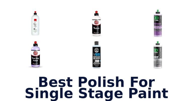 Best Polish For Single Stage Paint
