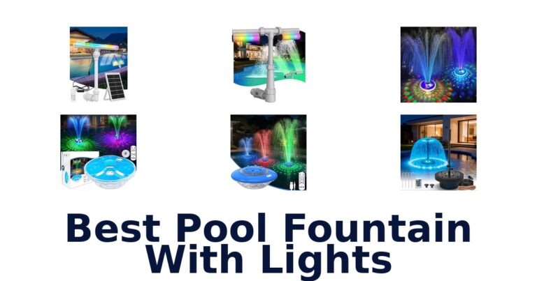 Best Pool Fountain With Lights