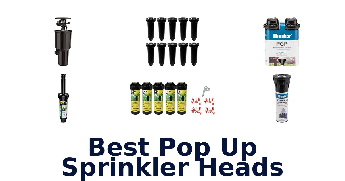 Best Pop Up Sprinkler Heads
