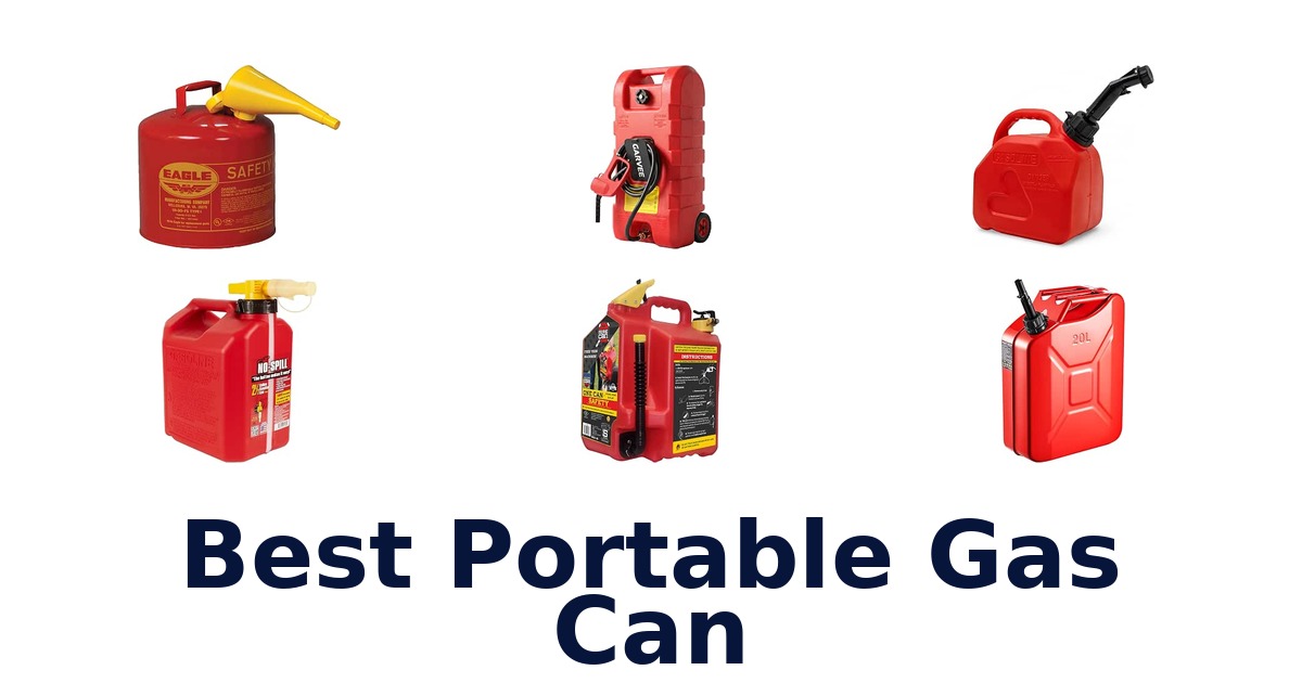 Best Portable Gas Can