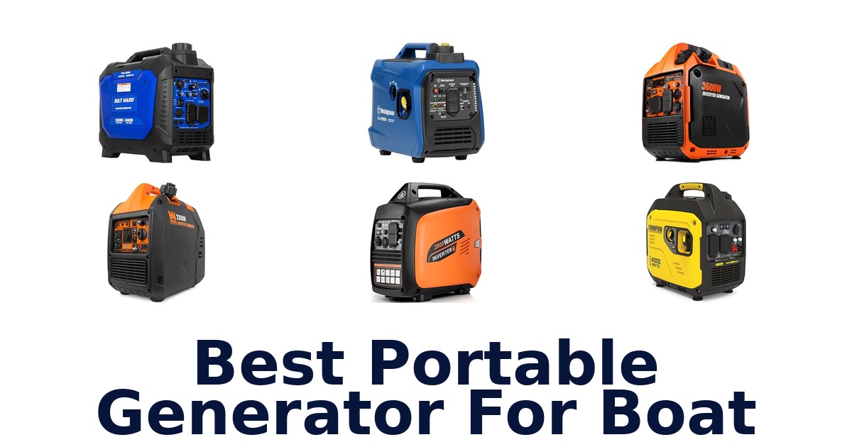 Best Portable Generator For Boat