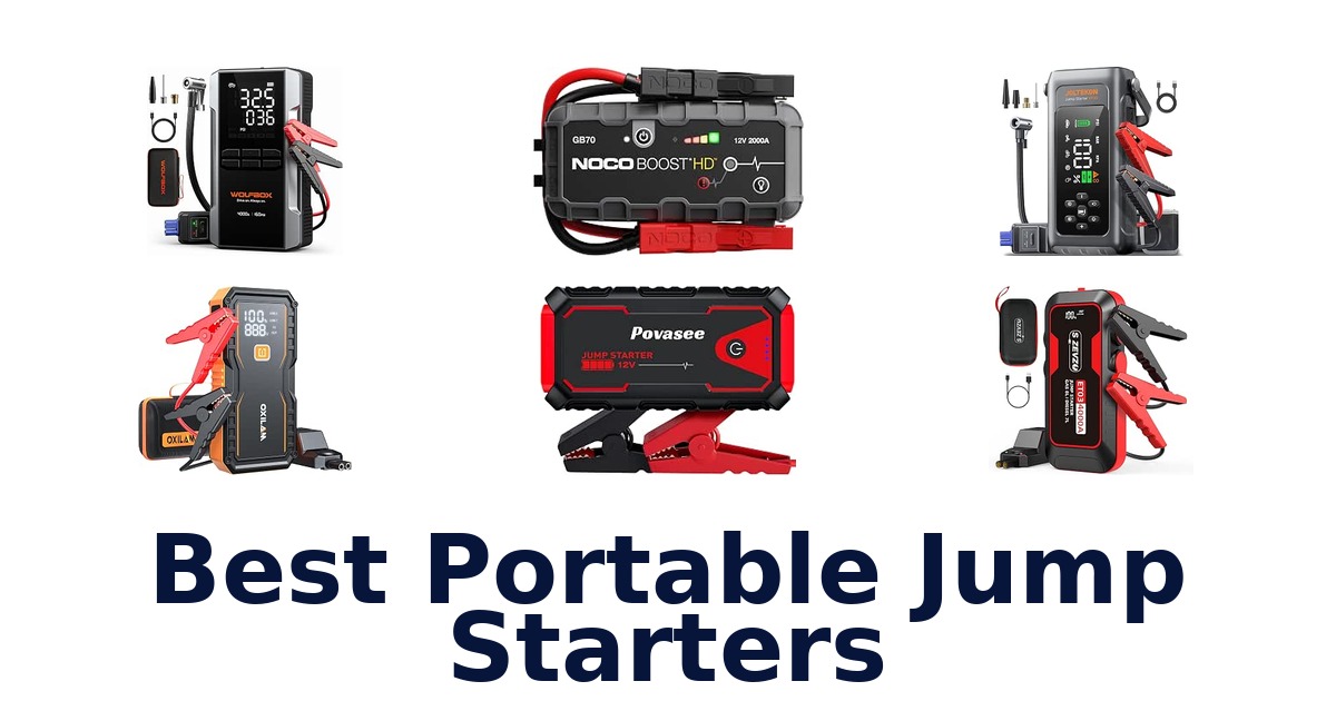 Best Portable Jump Starters