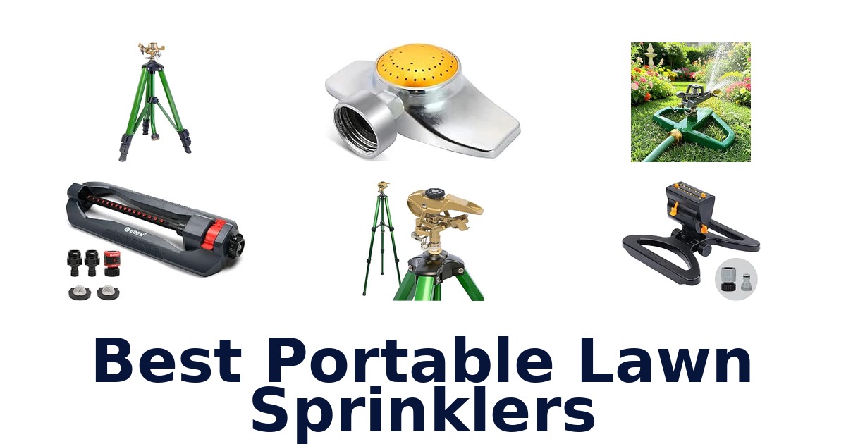 Best Portable Lawn Sprinklers