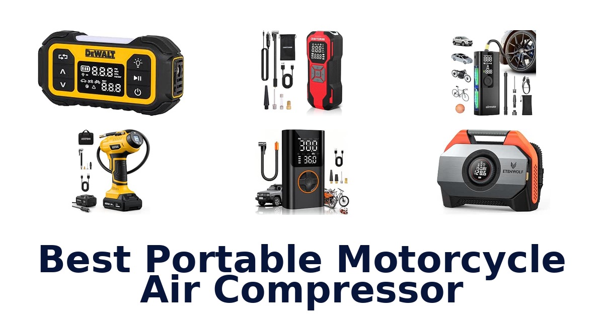 Best Portable Motorcycle Air Compressor
