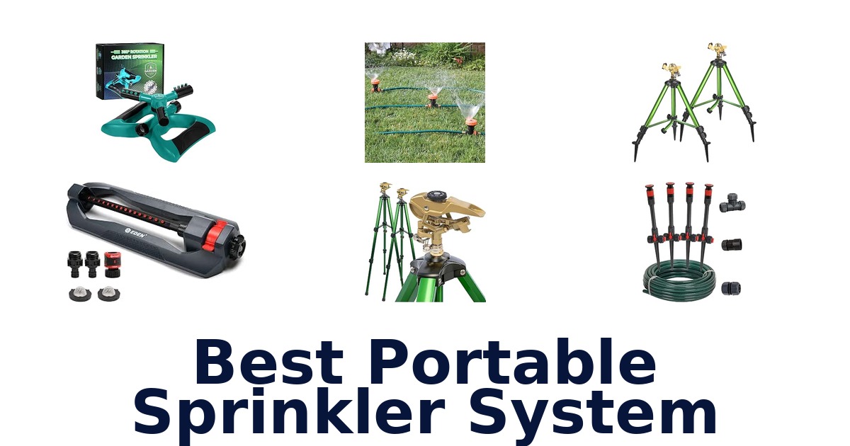 Best Portable Sprinkler System