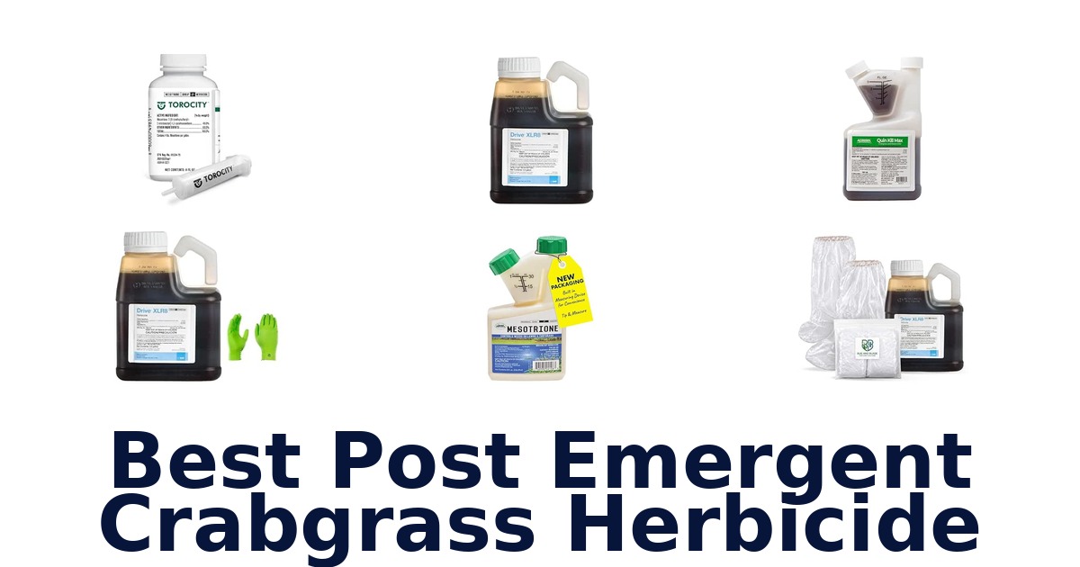 Best Post Emergent Crabgrass Herbicide