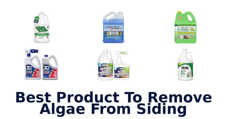 Best Product To Remove Algae From Siding