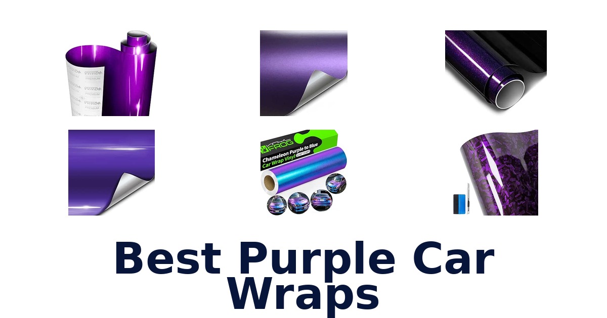 Best Purple Car Wraps