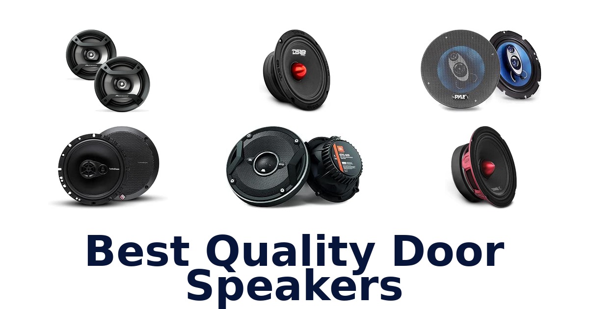 Best Quality Door Speakers
