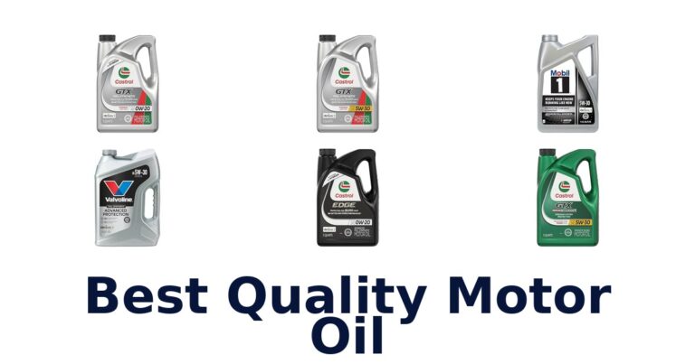 Best Quality Motor Oil