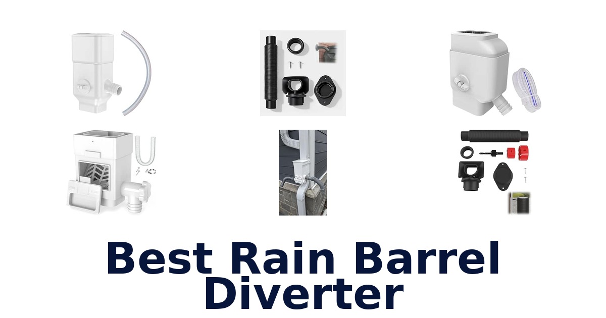 Best Rain Barrel Diverter