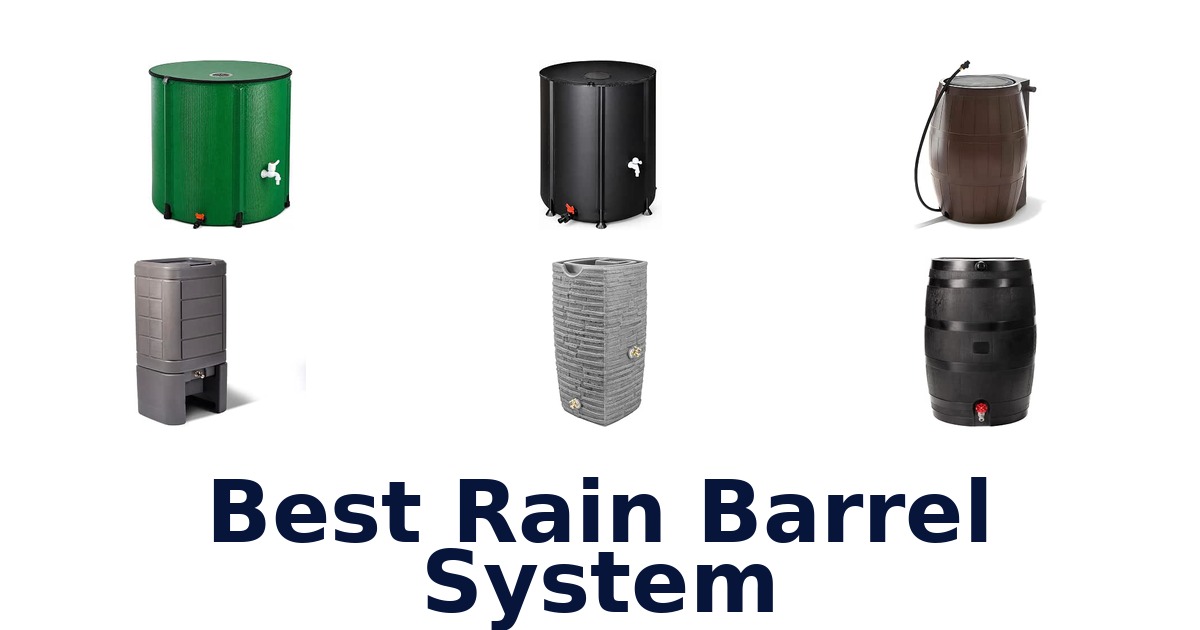 Best Rain Barrel System