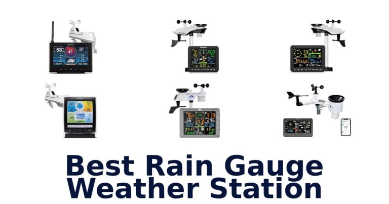 Best Rain Gauge Weather Station