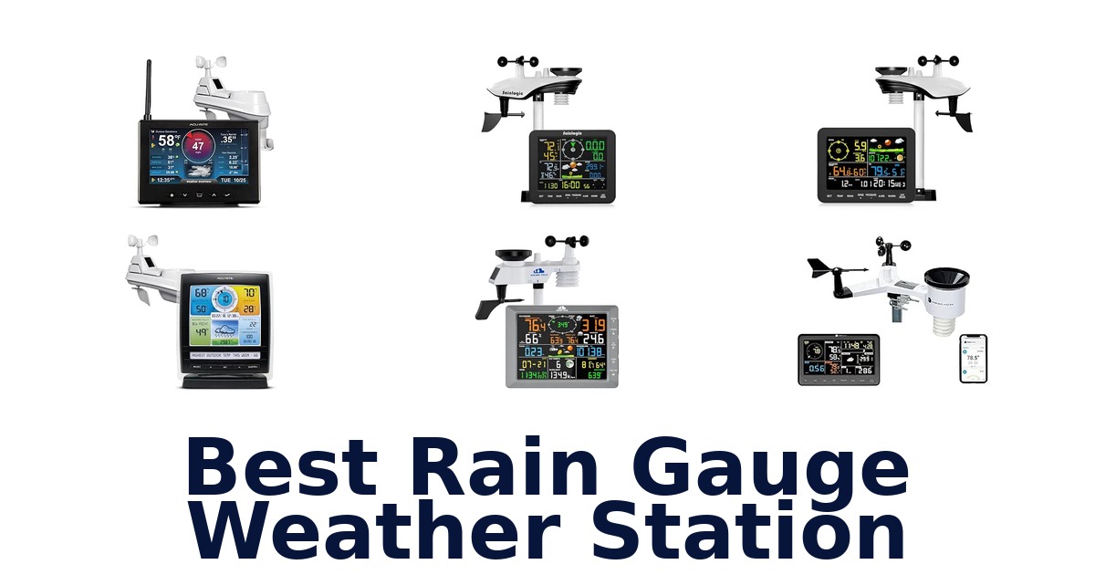 Best Rain Gauge Weather Station