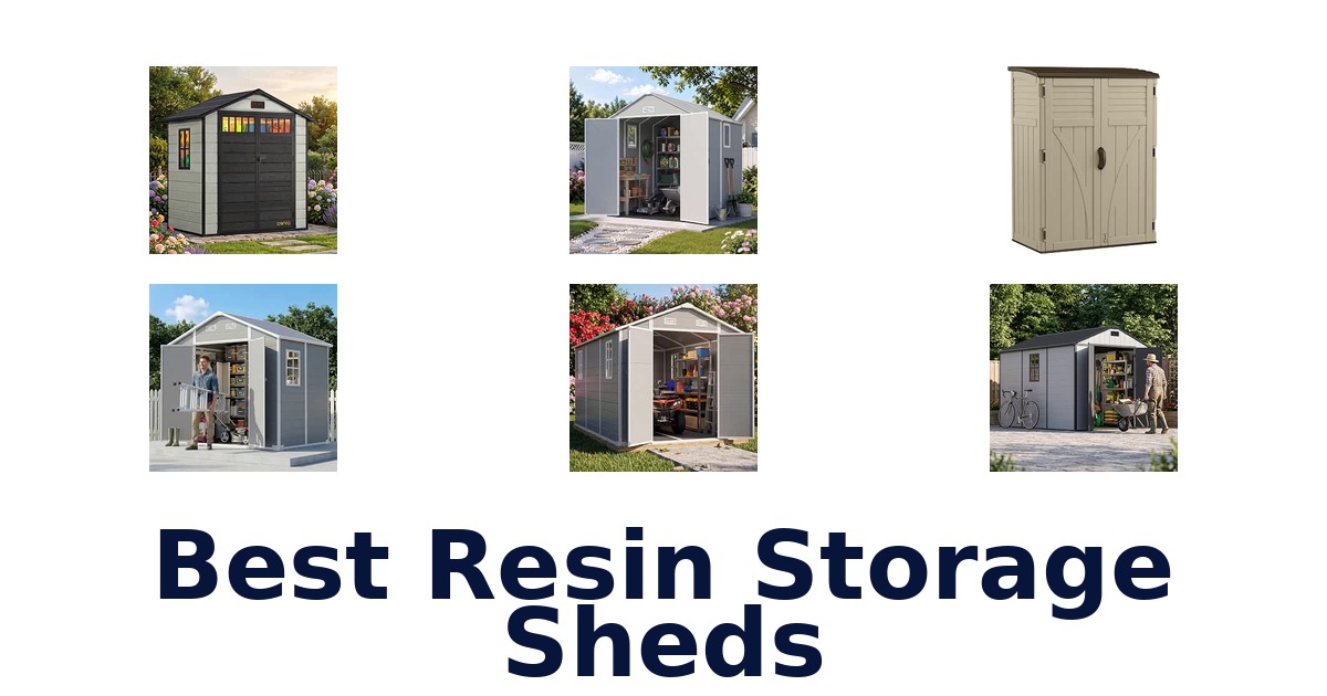 Best Resin Storage Sheds