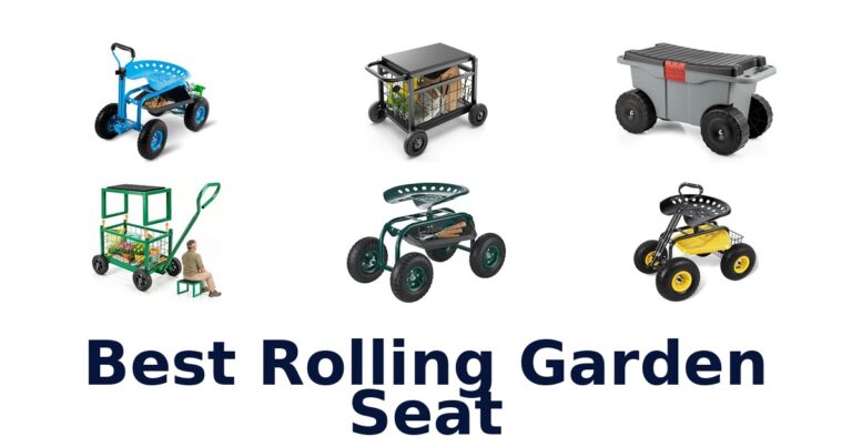 Best Rolling Garden Seat
